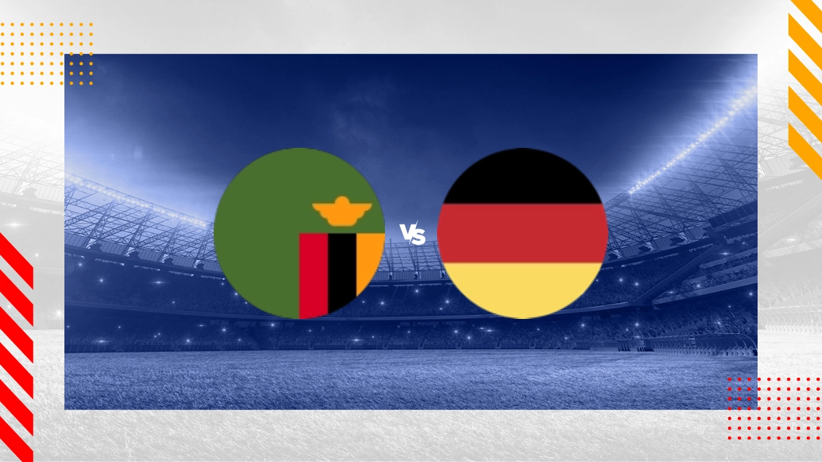 Pronostic Zambie F vs Allemagne F