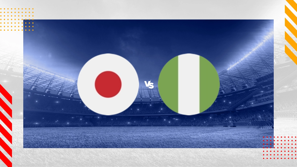 Prognóstico Japão M vs Nigeria M