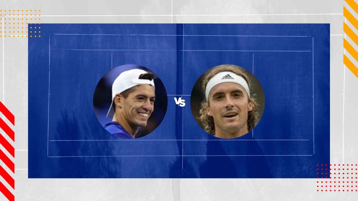 Pronostic Sebastian Baez vs Stefanos Tsitsipas