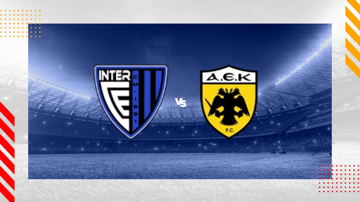 Prognóstico Inter Club de Escaldes vs AEK Atenas