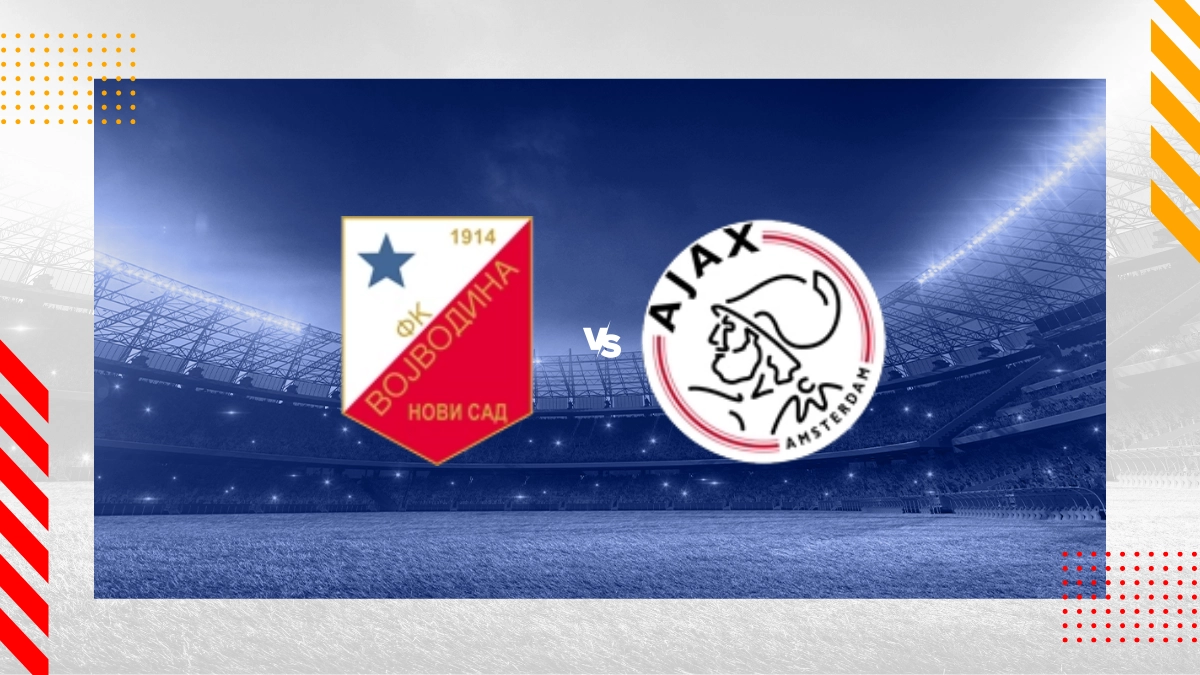 Prognóstico FK Vojvodina vs FC Ajax