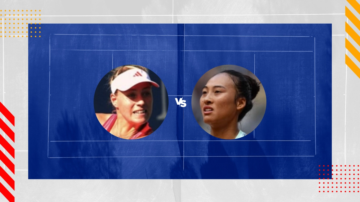 Angelique Kerber vs Qinwen Zheng Prediction