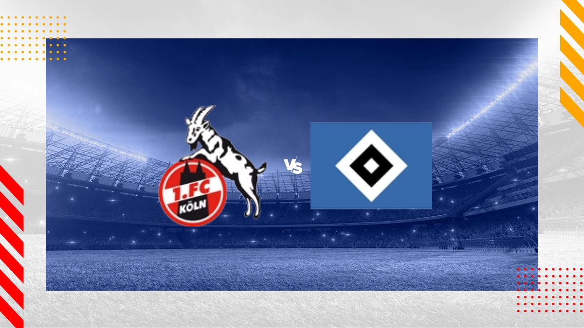 Pronostic Cologne vs Hambourg