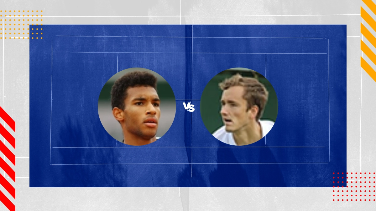 Pronóstico Felix Auger Aliassime vs Daniil Medvedev