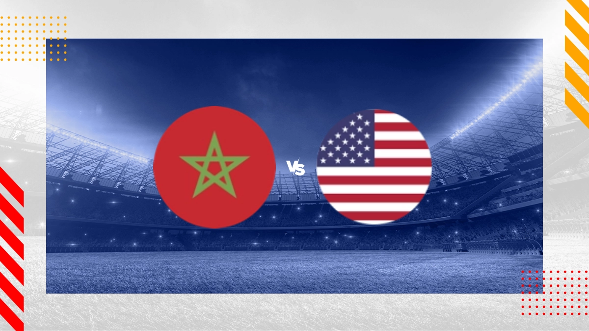 Pronostic Maroc vs États-Unis