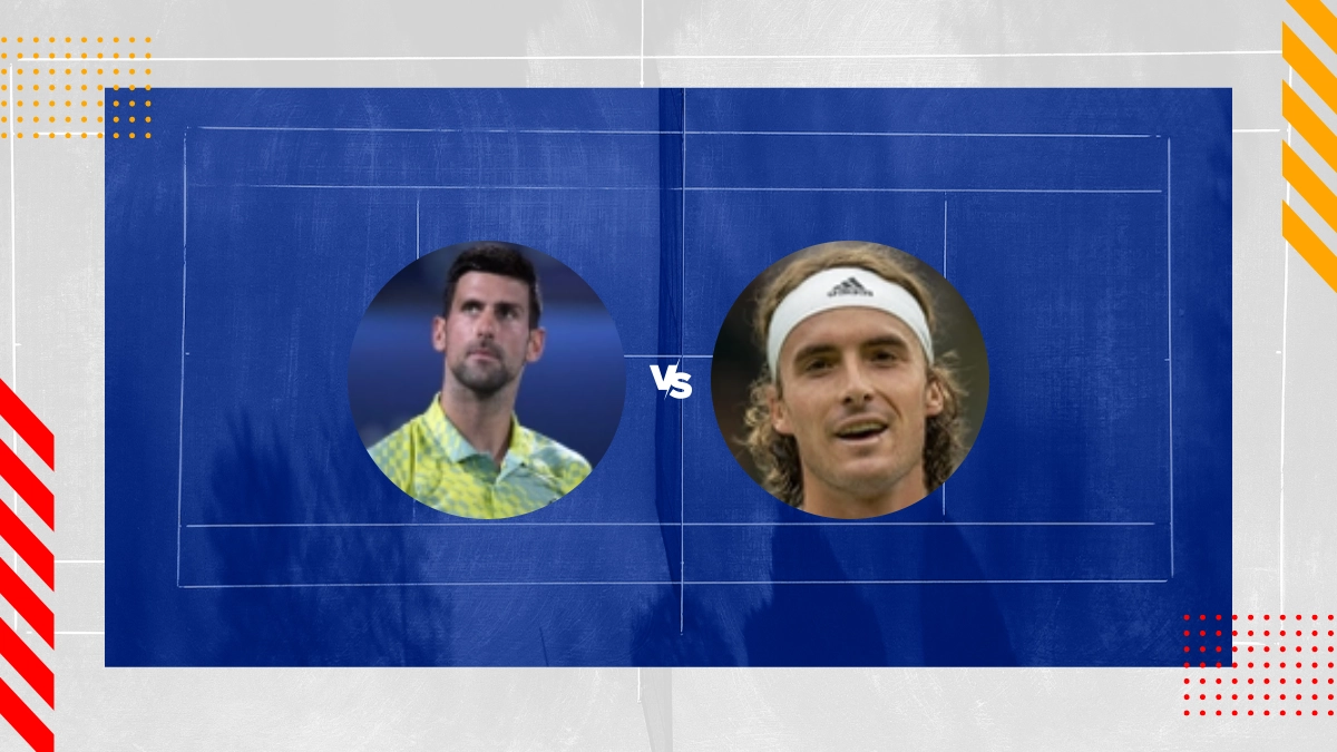 Novak Djokovic vs Stefanos Tsitsipas Prediction