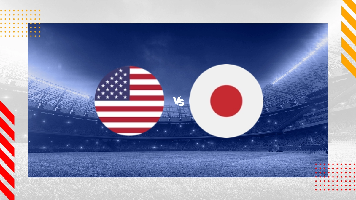 Pronóstico EE.UU. M vs Japón M