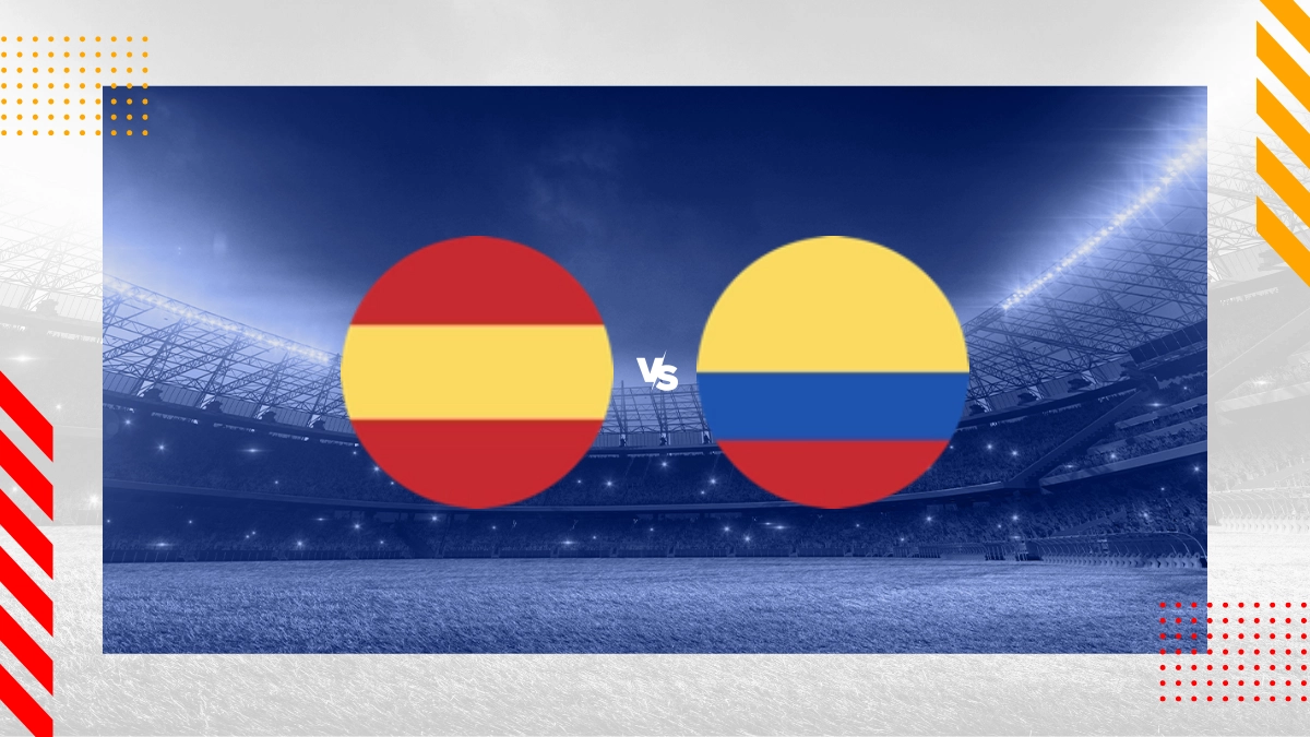 Pronóstico España M vs Colombia M