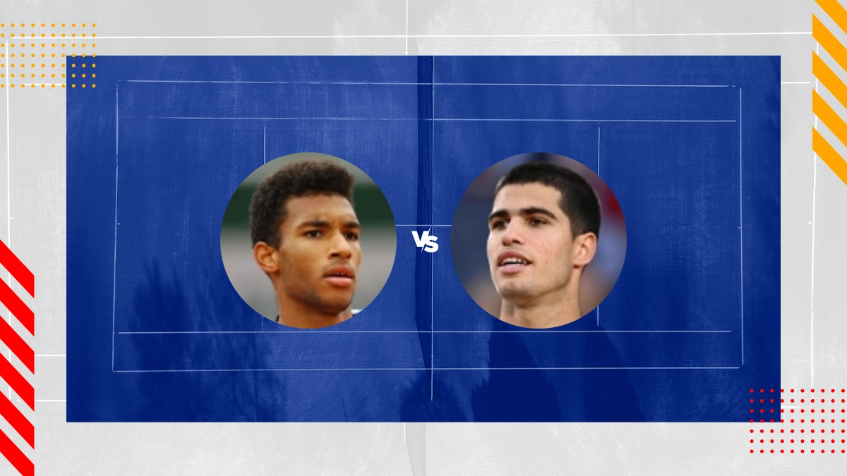 Felix Auger Aliassime vs Carlos Alcaraz Picks