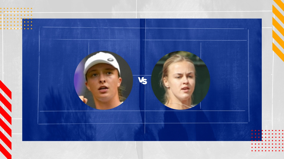 Iga Swiatek vs Anna Karolína Schmiedlová Picks