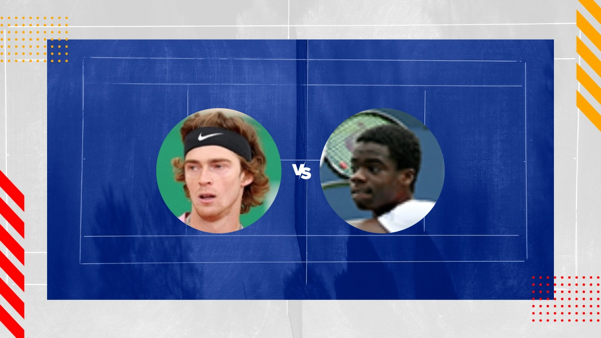 Pronóstico Andrey Rublev vs Frances Tiafoe