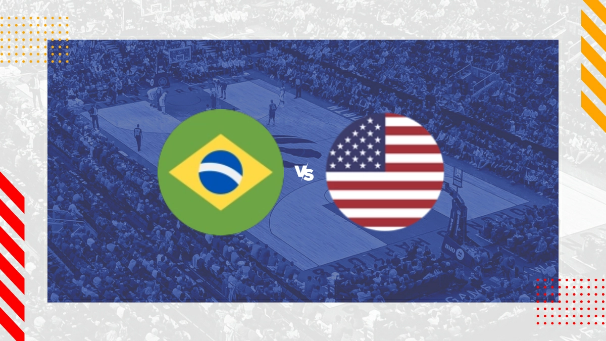 Brazil vs USA Prediction Men's Olympic Tournament 06/08/2024