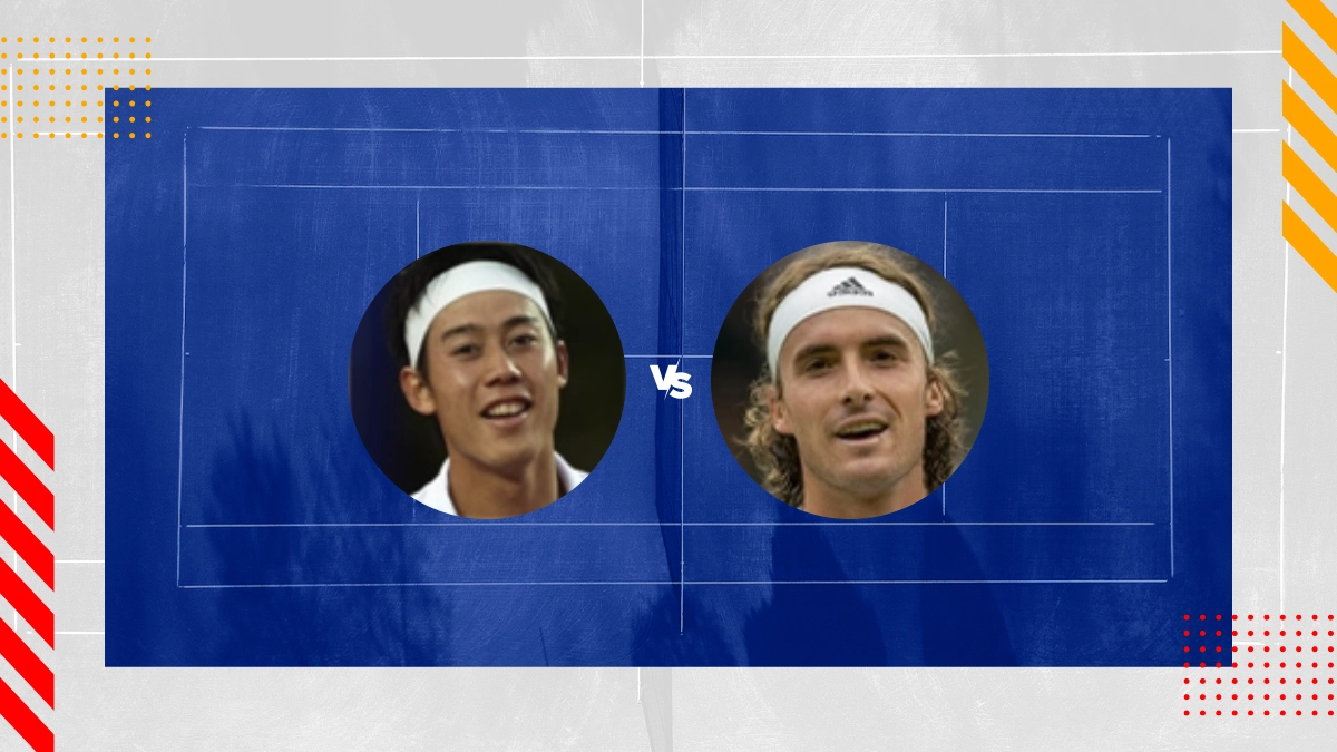 Prognóstico Kei Nishikori vs Stefanos Tsitsipas