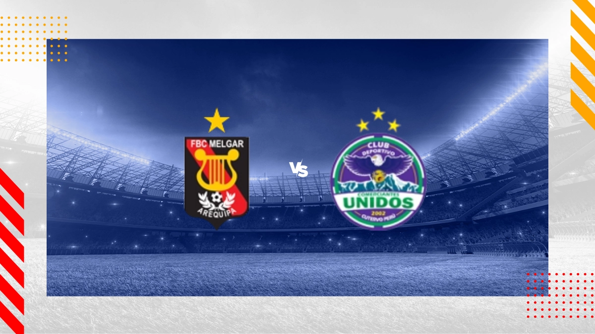 Pronóstico Melgar vs Comerciantes Unidos