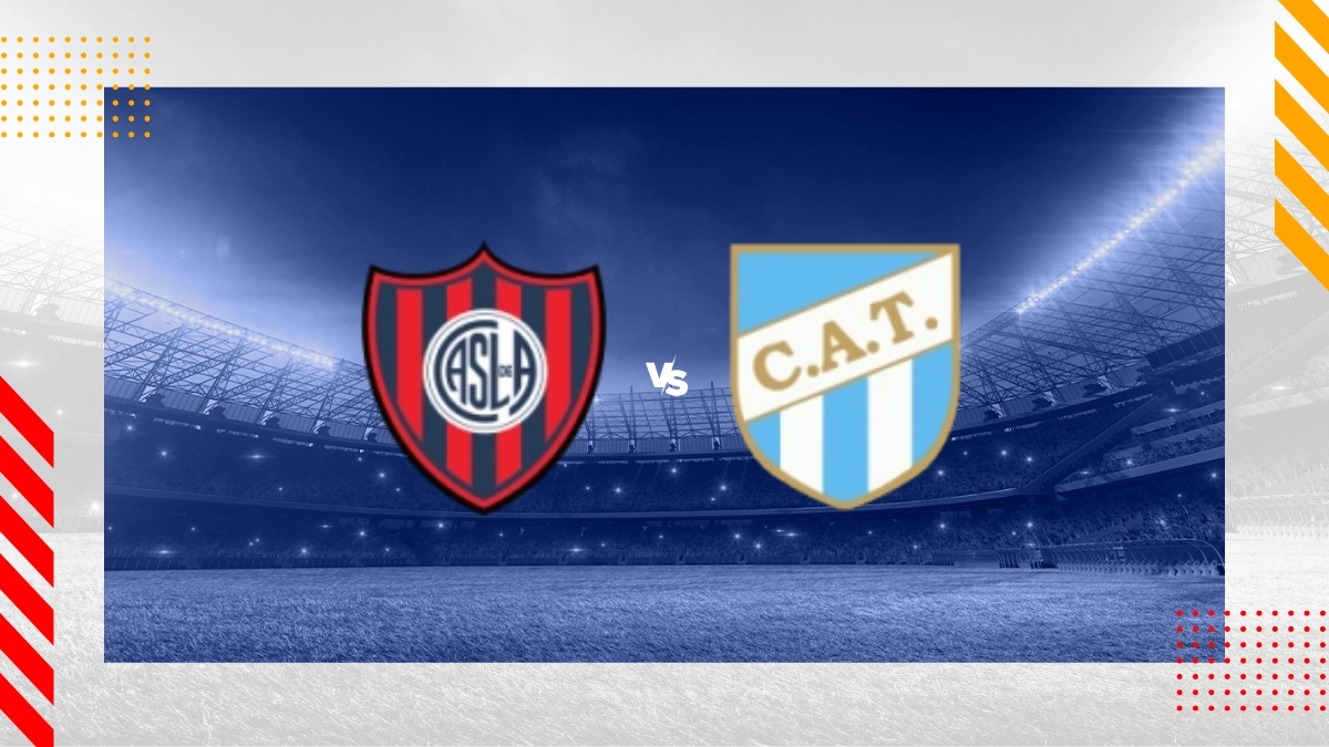 Pronóstico CA San Lorenzo De Almagro vs Atlético Tucumán