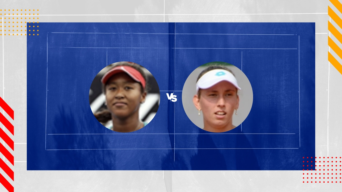 Pronostic Naomi Osaka vs Elise Mertens