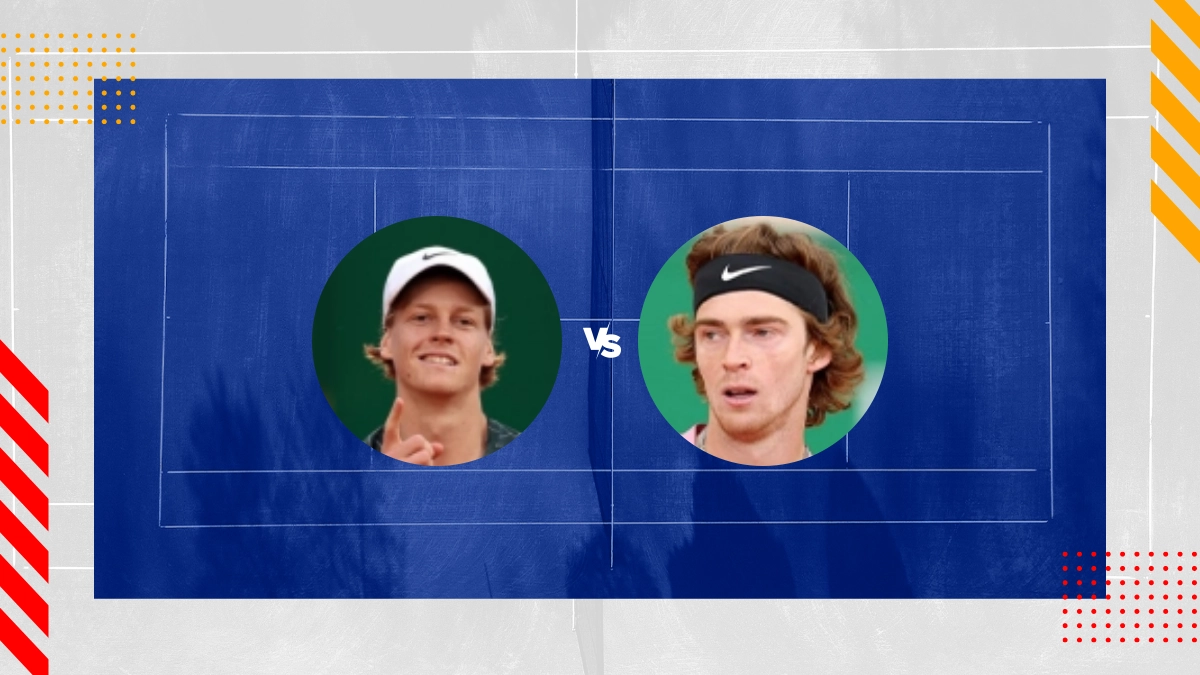 Pronóstico Jannik Sinner vs Andrey Rublev