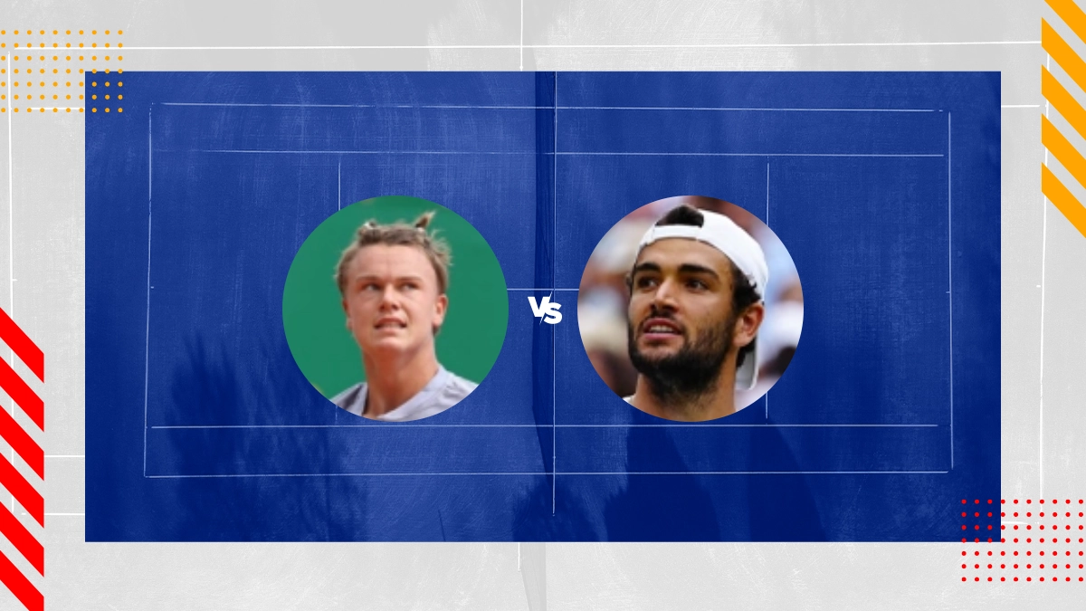 Pronostic Holger Rune vs Matteo Berrettini