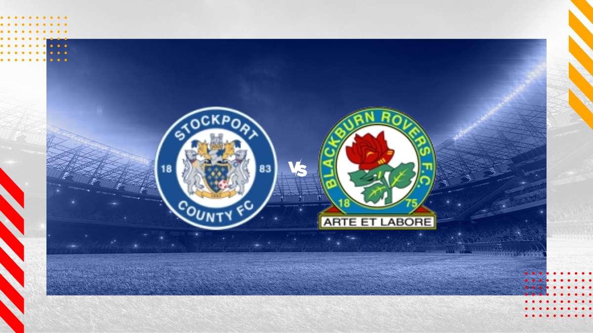 Stockport County FC vs Blackburn Prediction