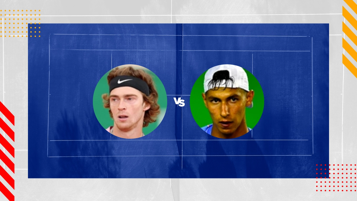 Palpite Andrey Rublev vs Alexei Popyrin