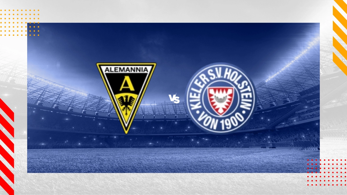 Alemannia Aachen vs. Holstein Kiel Prognose