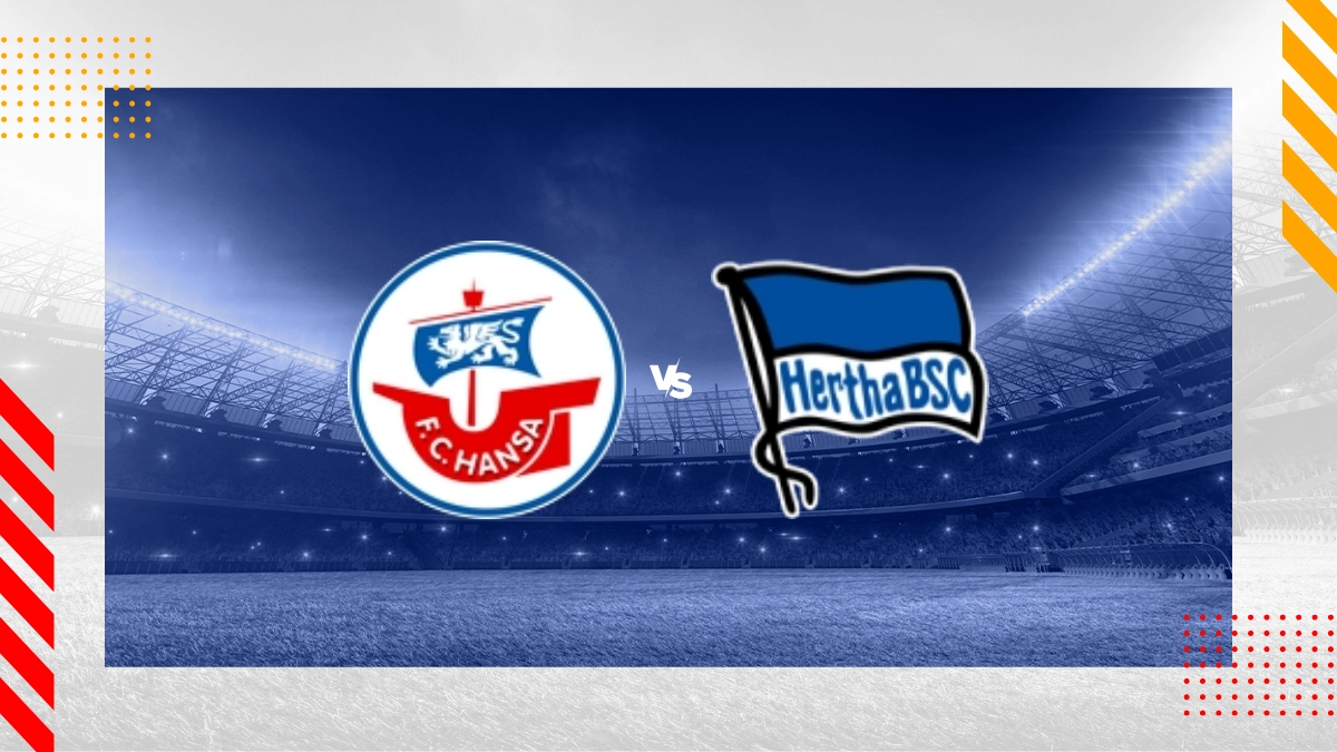 FC Hansa Rostock vs. Hertha Berlín Prognose