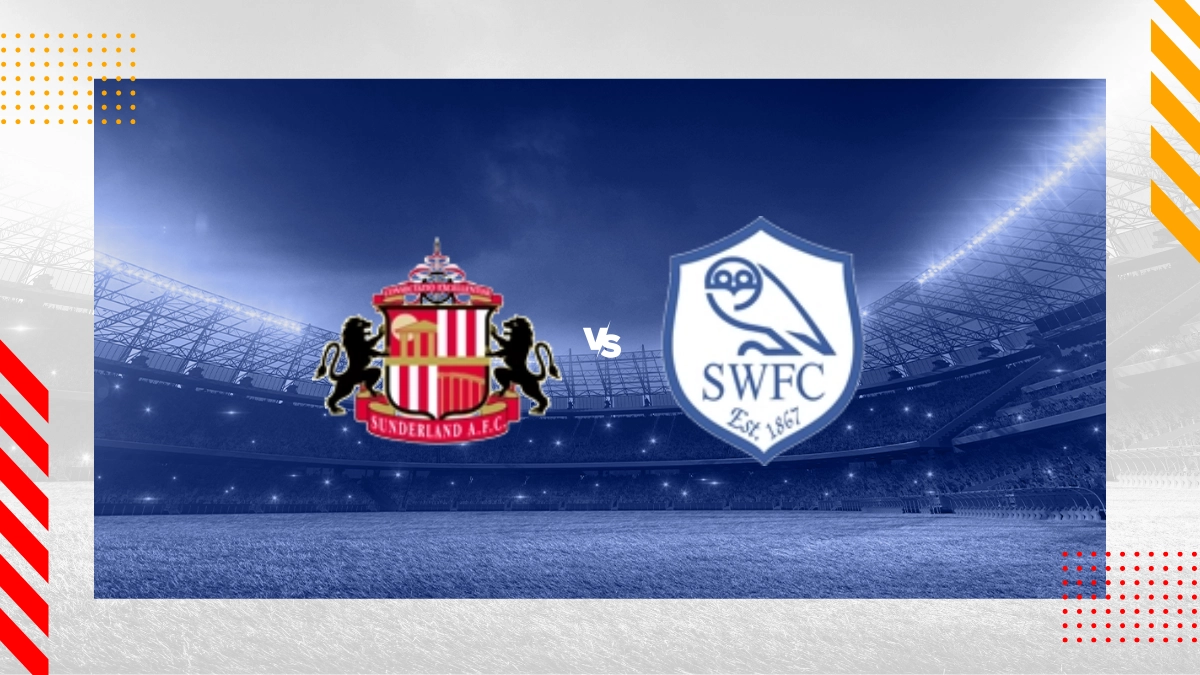 Pronostic Sunderland vs Sheffield Wednesday