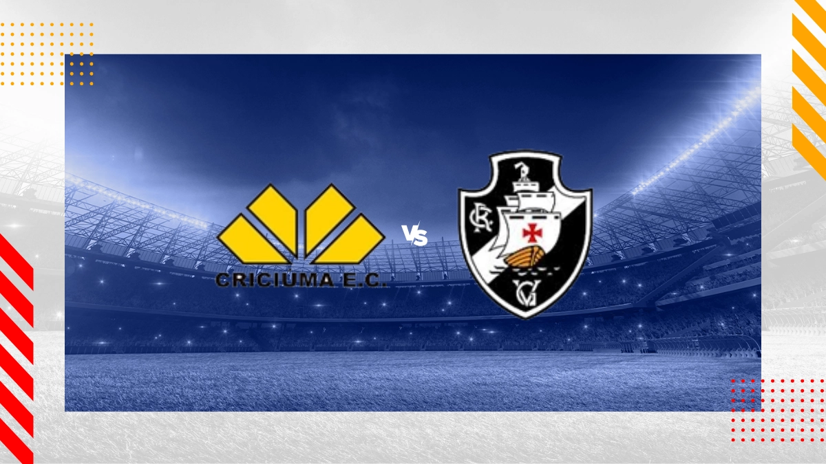 Palpite Criciuma vs Vasco Da Gama