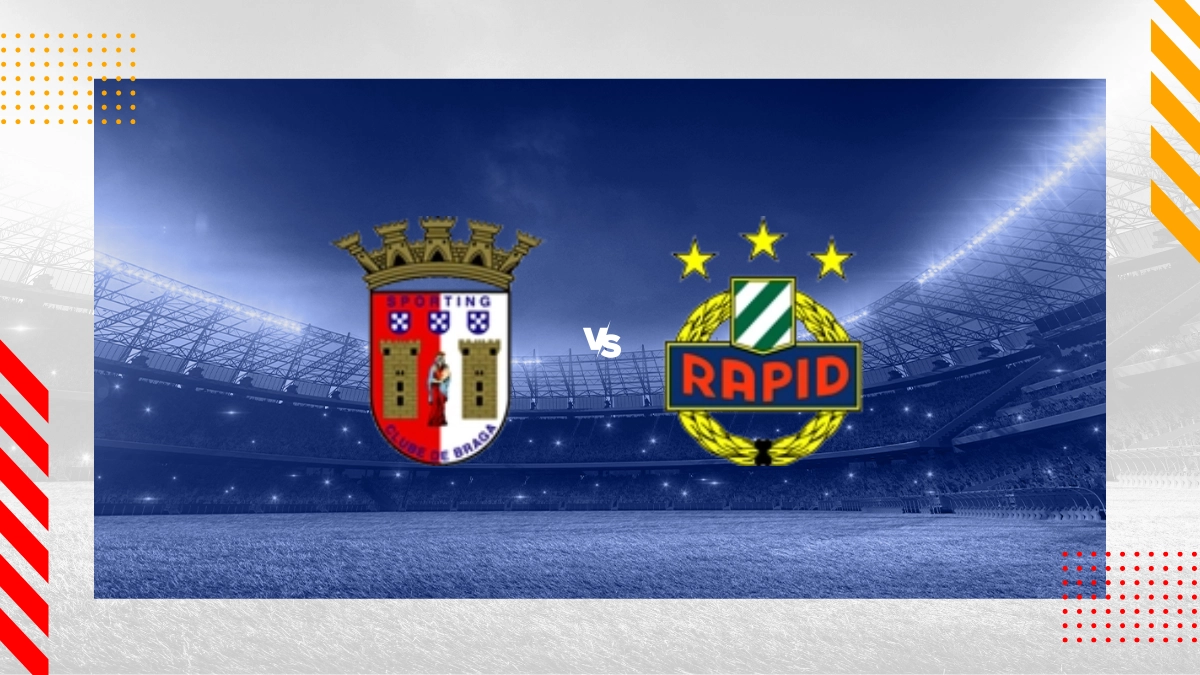 Pronostic SC Braga vs Rapid Vienne