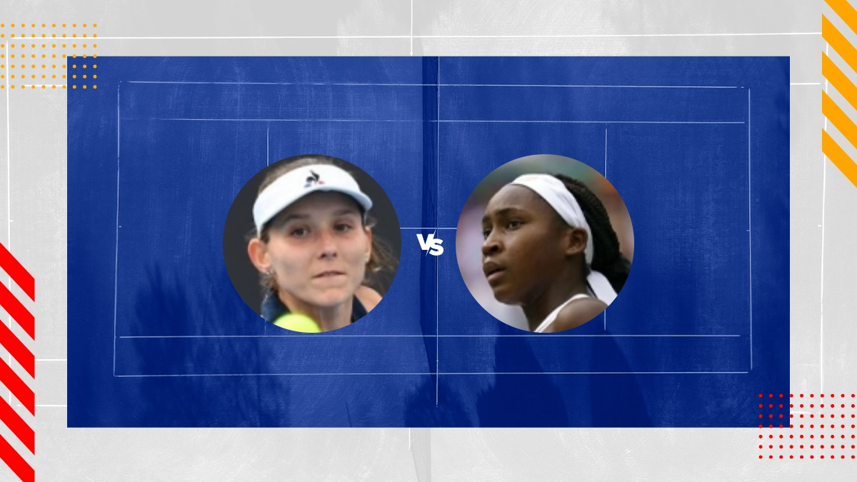 Pronostic Varvara Gracheva vs Cori Gauff