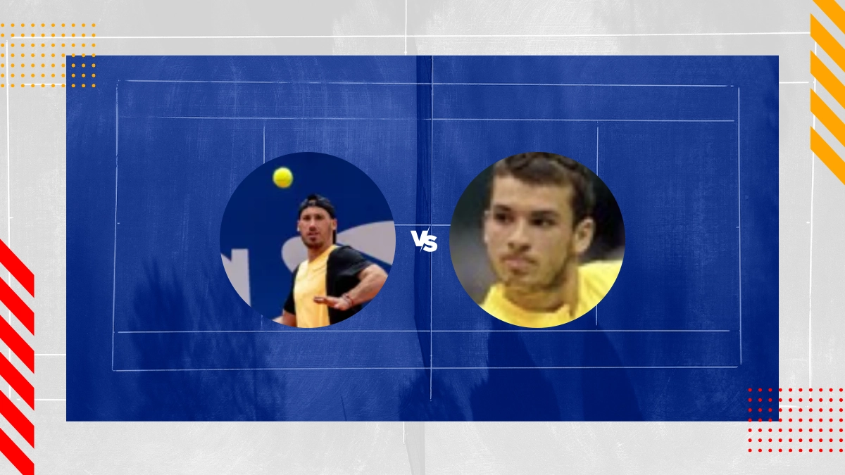 Pronostic Kyrian Jacquet vs Grigor Dimitrov