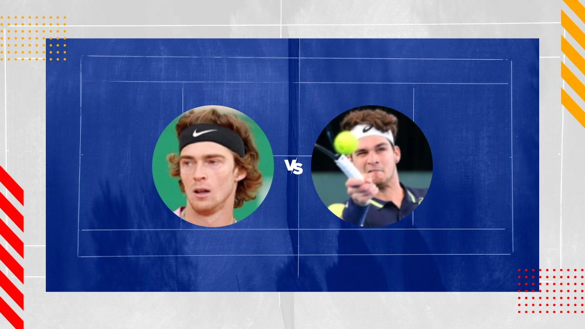 Palpite Andrey Rublev vs Thiago Seyboth Wild