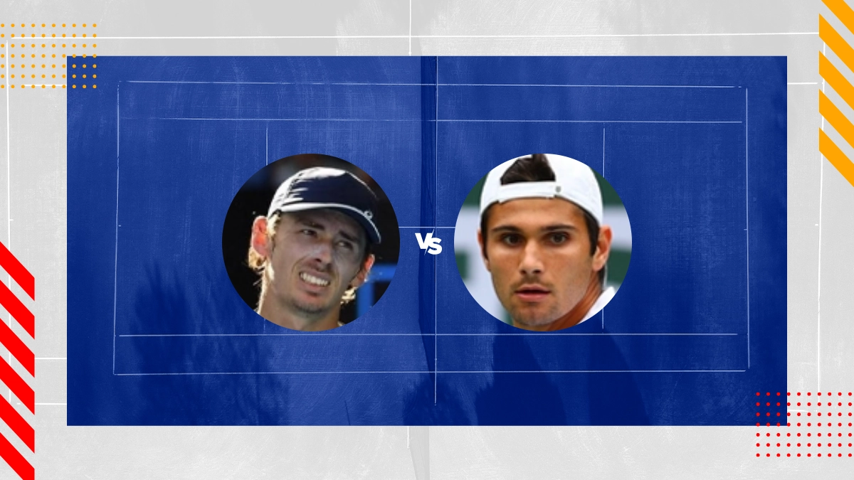 Pronostic Alex De Minaur vs Marcos Giron