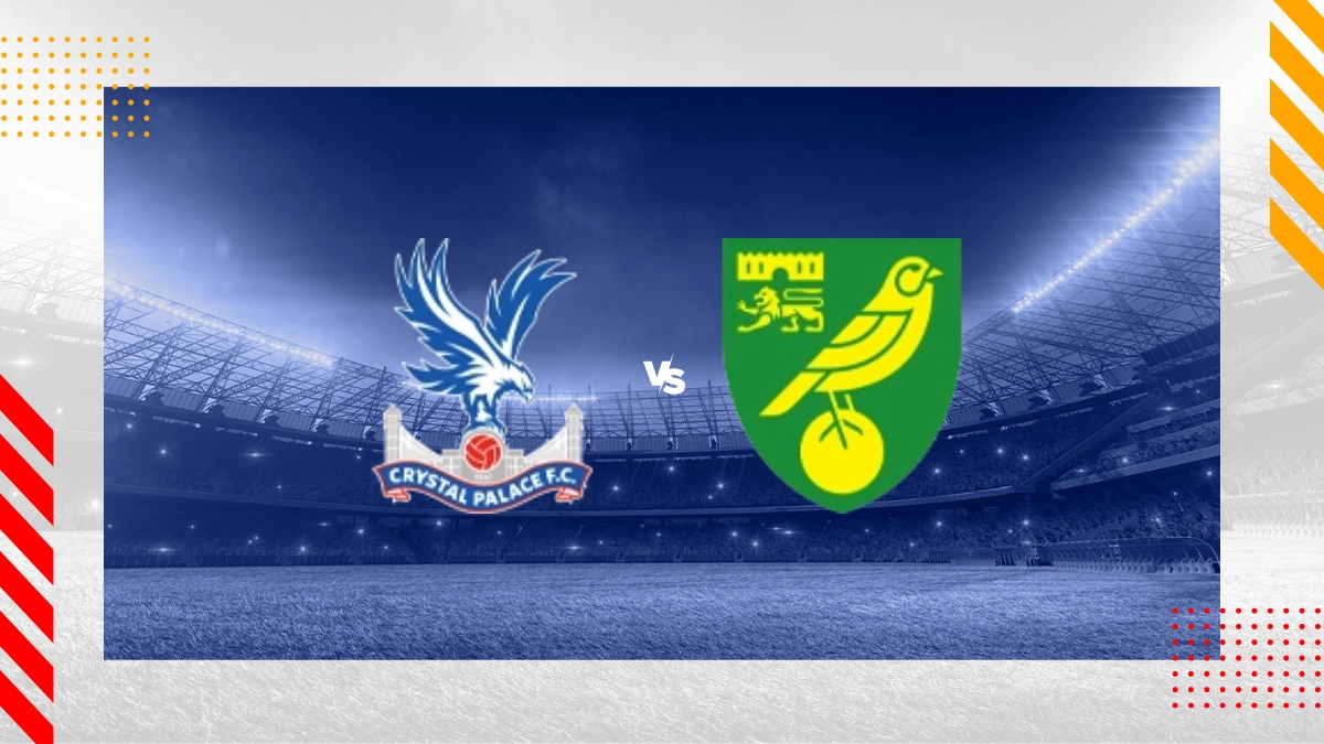 Prognóstico Crystal Palace vs Norwich