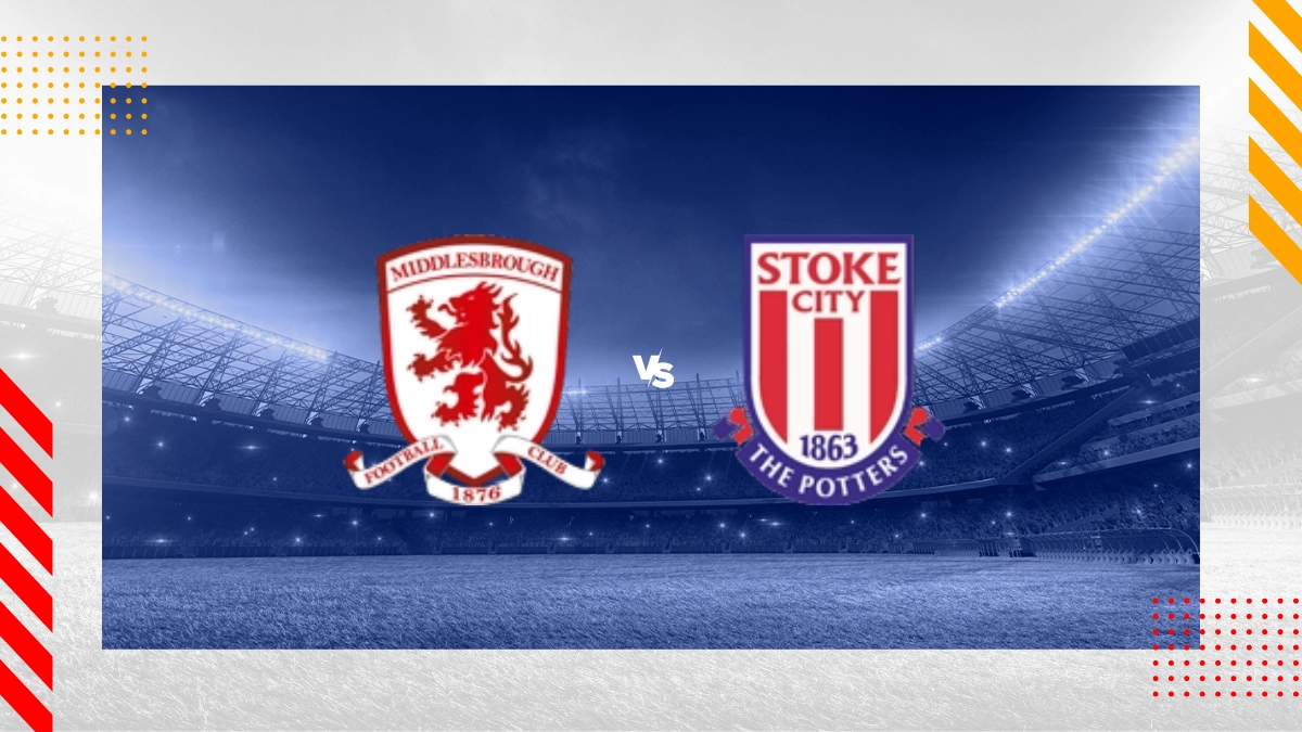 Pronostic Middlesbrough vs Stoke City