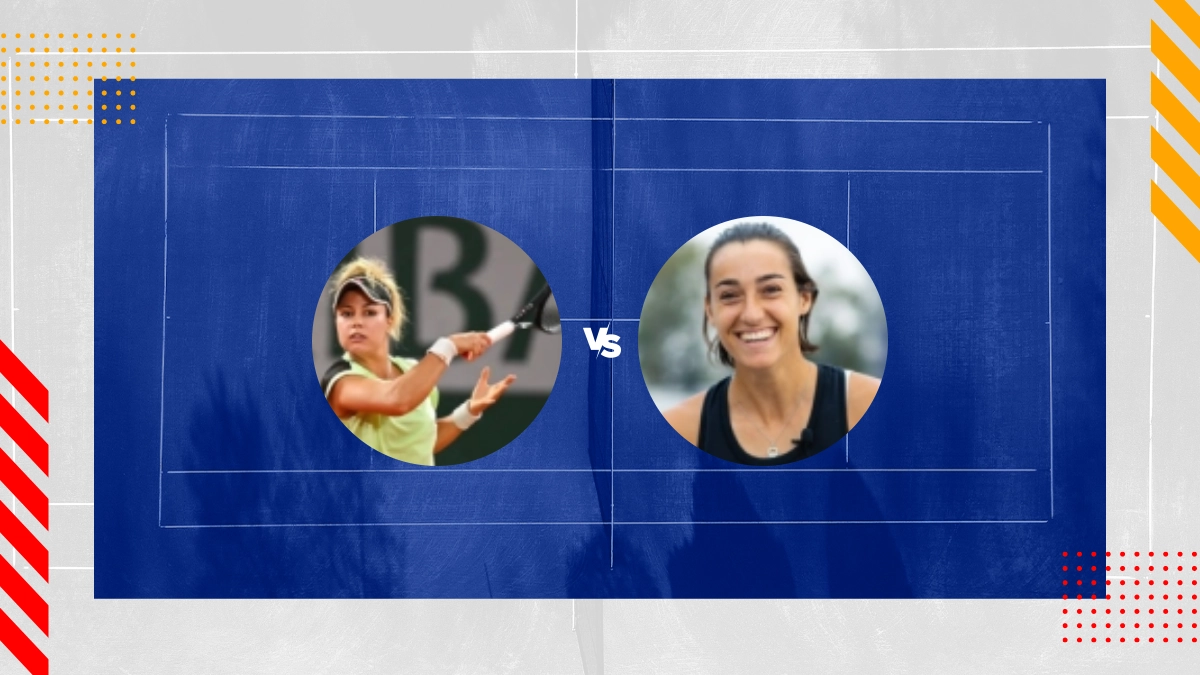 Pronostic Renata Zarazua vs Caroline Garcia