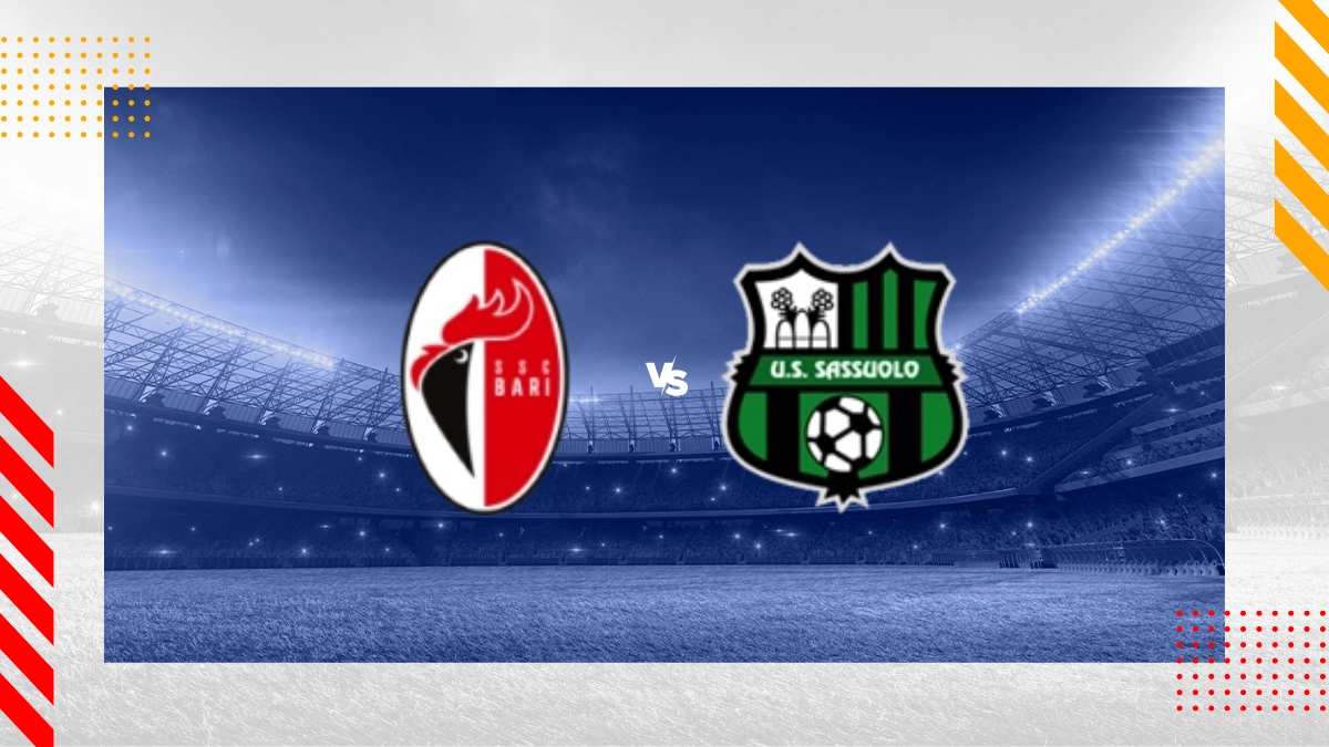 Pronostico Bari vs Sassuolo