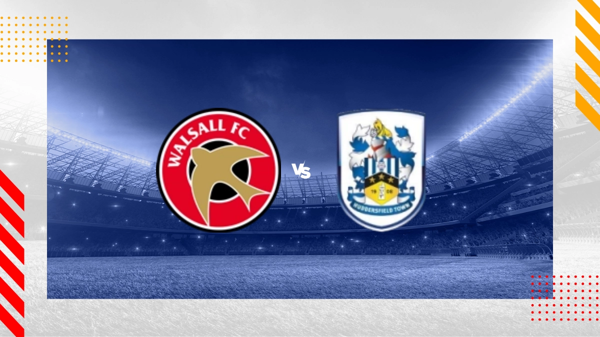 Walsall vs Huddersfield Town Prediction