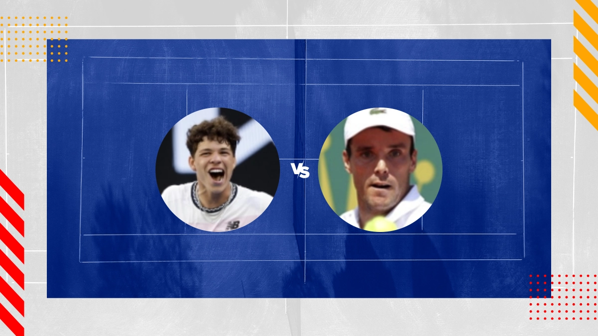 Pronostic Ben Shelton vs Roberto Bautista-Agut