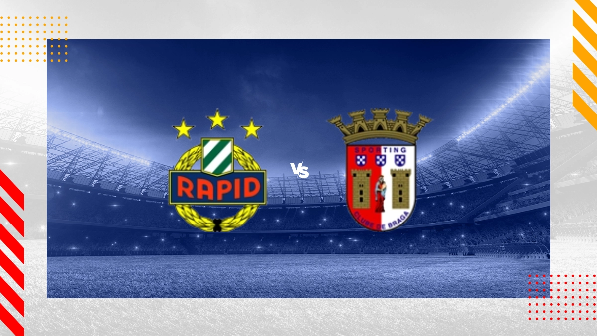 Pronóstico Rapid Viena vs SC Braga