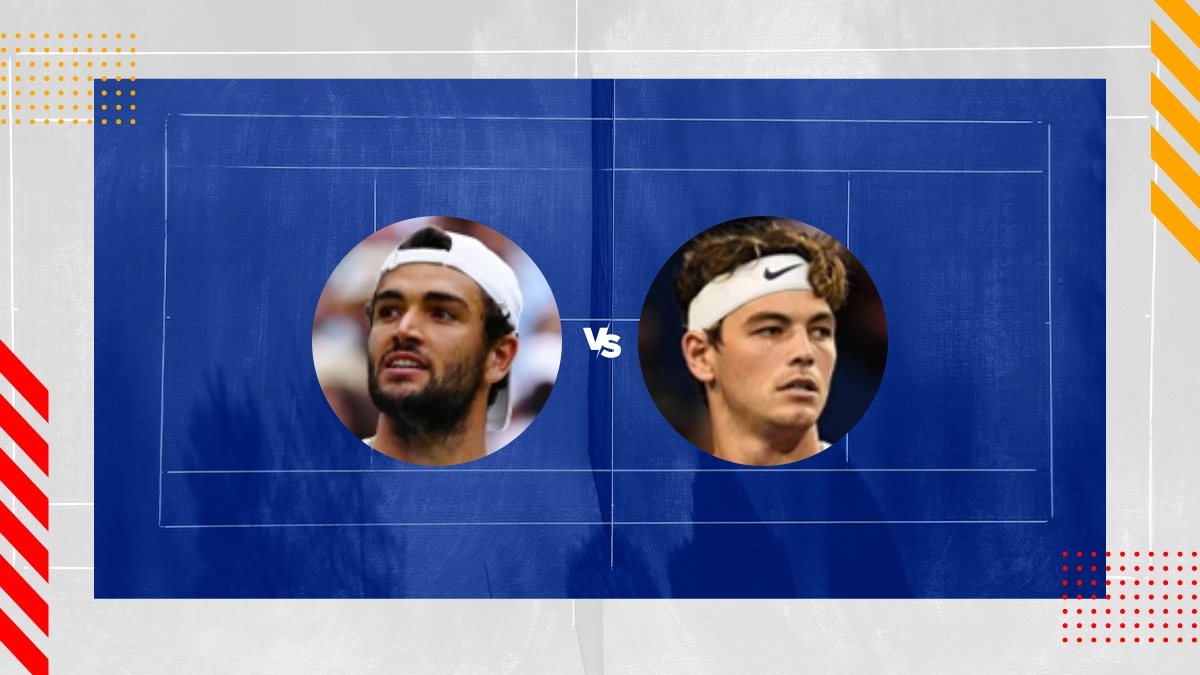 Pronostic Matteo Berrettini vs Taylor Fritz