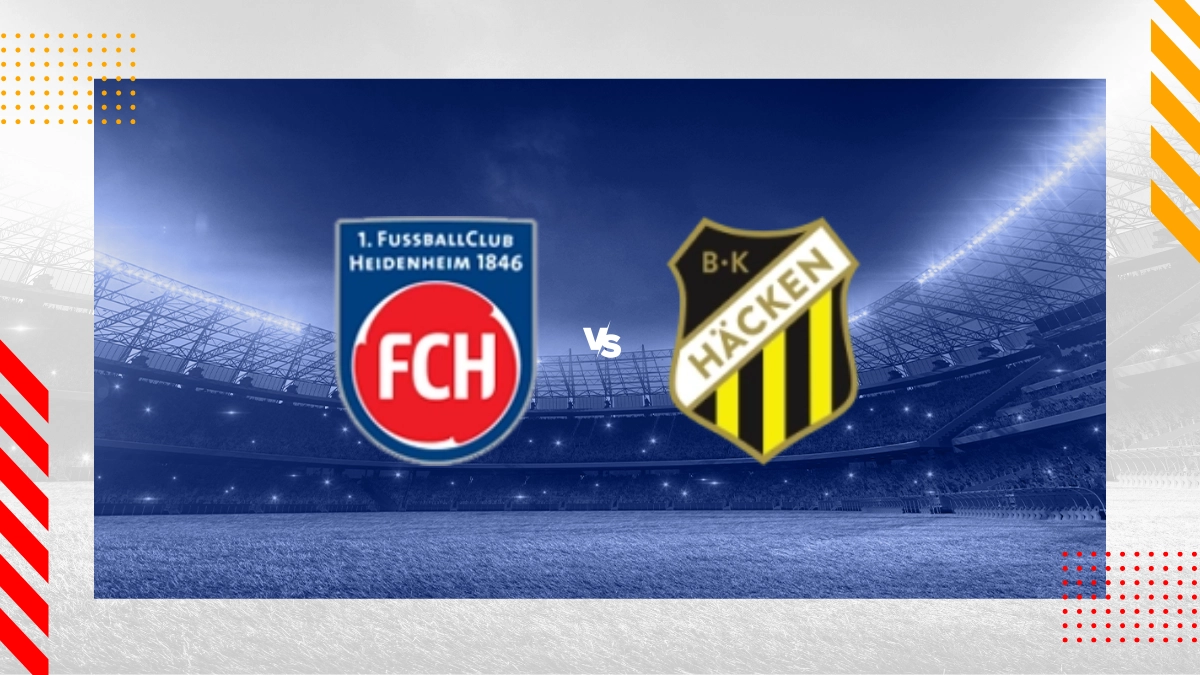 Pronostic Heidenheim vs BK Häcken