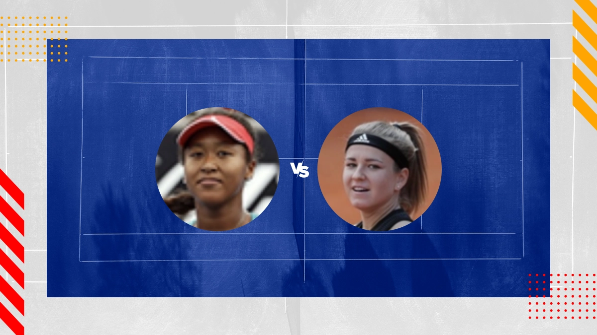 Palpite Naomi Osaka vs Karolina Muchova