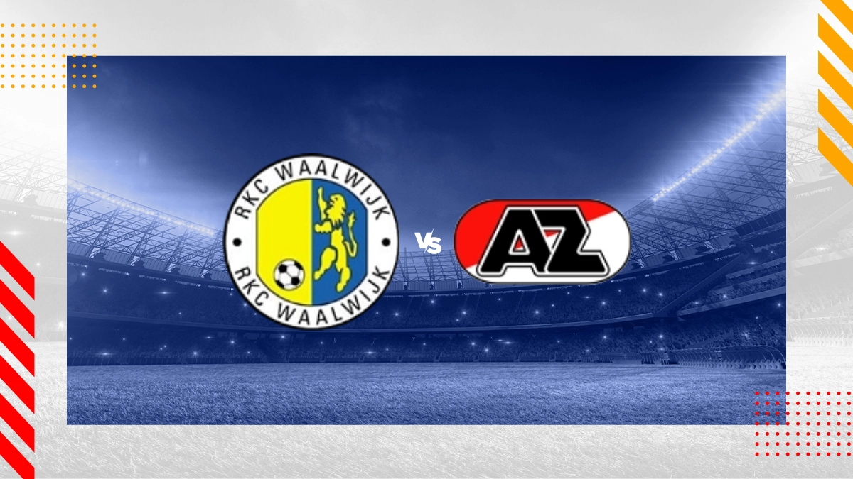 Pronostic Waalwijk vs AZ Alkmaar