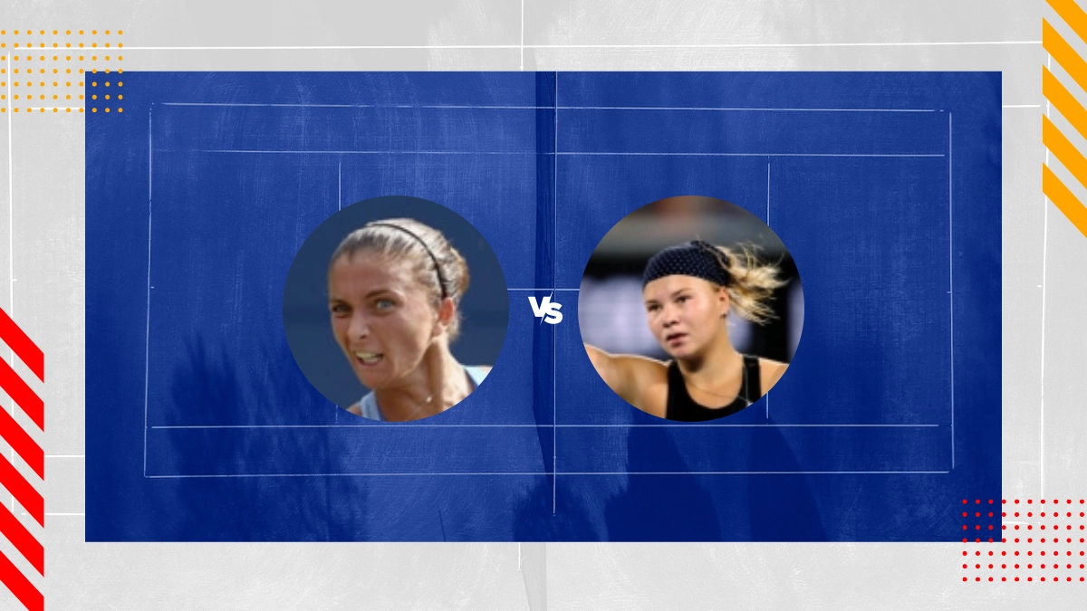 Sara Errani vs Diana Shnaider Prediction