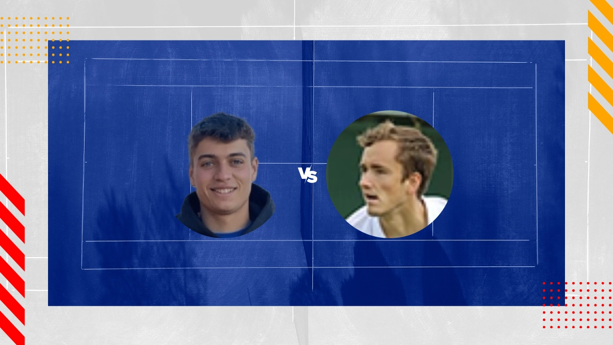 Pronostic Flavio Cobolli vs Daniil Medvedev