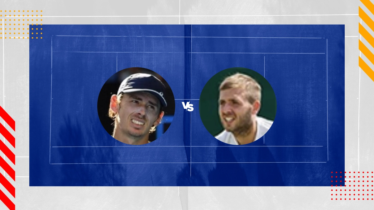 Pronóstico Alex De Minaur vs Daniel Evans