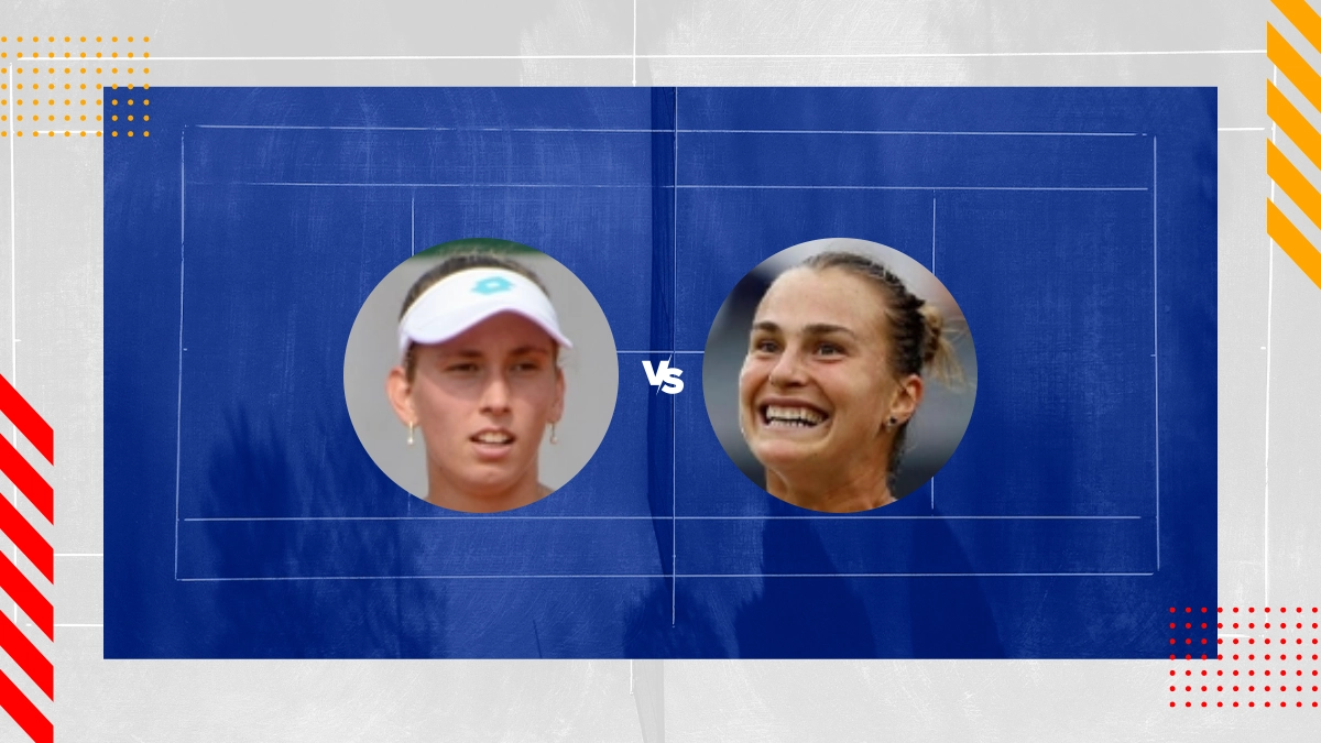 Palpite Elise Mertens vs Aryna Sabalenka