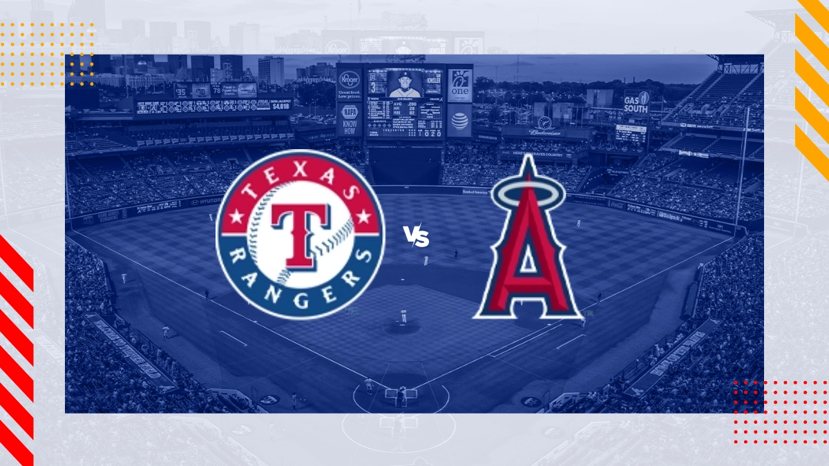 Pronóstico Texas Rangers vs Los Angeles Angels