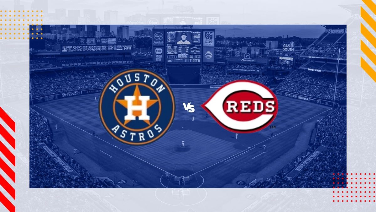 Houston Astros vs Cincinnati Reds Picks